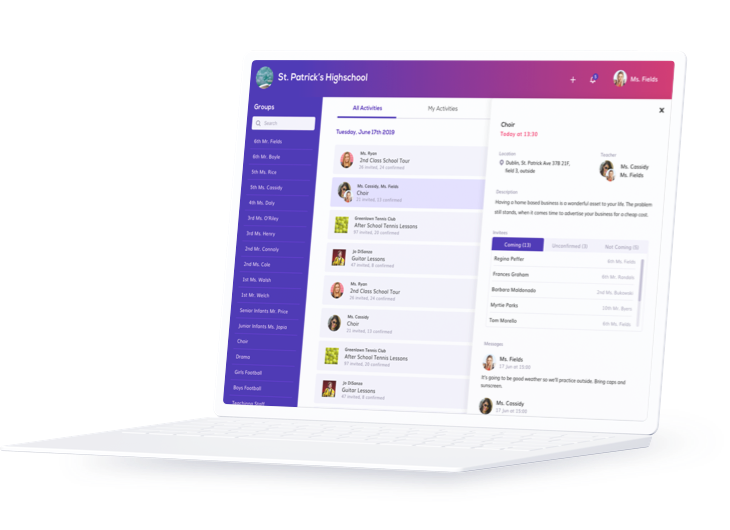classrep activities providers dashboard classrep activities providers dashboard