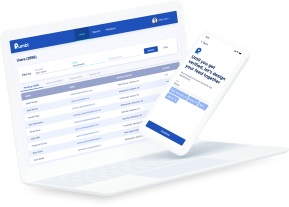 rumbl users dashboard user listing rumbl users dashboard user listing